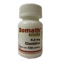 Bomath 0.3mg 100 tabs, Clonidine, Catapres